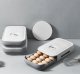 Egg Container Box, White
