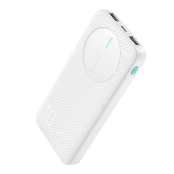 Joyroom JR-PBF12 išorinė baterija 10000mAh, 2.4A, balta