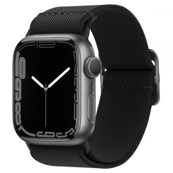 Spigen Fit Lite Strap for Apple Watch (42/44/45/49 mm), Black
