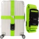 Trizand 25812 Luggage Strap with Combination Lock, 3.9m, Green