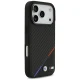 BMW M Carbon Tricolor Line MagSafe dėklas iPhone 17 Pro, juodas