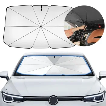 Gotel A29B Car Windshield Sunshade Umbrella, 140x77cm