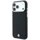 BMW Sign Deboss Quilted MagSafe dėklas iPhone 18 Pro / 17 Pro, juodas