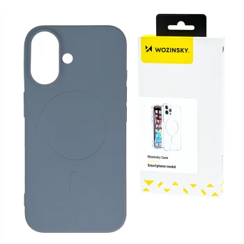 Wozinsky MagSafe Silicone Case for Samsung Galaxy S25 Ultra, Gray