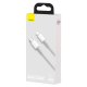 USB-C į Lightning laidas Baseus CATLGD-A02 20W, 2m, baltas