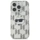 Karl Lagerfeld iPhone 16 Pro Max dėklas IML Choupette Head, skaidrus