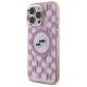 Karl Lagerfeld IML Monogram MagSafe dėklas iPhone 16 Pro telefonui, rožinis