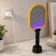 Elektrinė musių ir uodų mušiukė su UV lempa, USB, juoda / geltona
