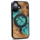 „Bewood Unique“ dėklas „iPhone 16“ telefonui su MagSafe, turkio spalvos
