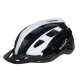 Ikonka Rallex Bicycle Helmet, Size L (58-62 cm), Black/White