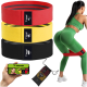 Trizand Fabric Resistance Band Set, 3 pcs