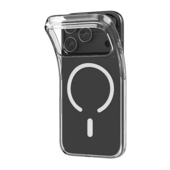 Puro dėklas iPhone 17 Pro telefonui 0.3 MAG Ultra-Slim TPU, skaidrus