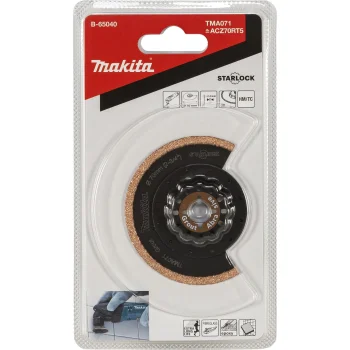 Segmentinis pjūklelis Makita B-65040 STARLOCK Carbide TMA071, 70 mm