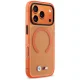 BMW M IML Metal Logos MagSafe dėklas, skirtas iPhone 17 Pro Max, Pro Orange