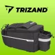 Trizand thermalis dviračio krepšys ant bagažinės, 9 L, juodas