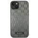 Karl Lagerfeld Saffiano Mono Metal Logo dėklas, skirtas iPhone 14 Plus, pilkas