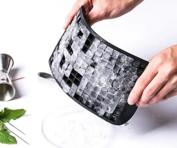 Silicone Ice Cube Mold, Black