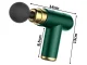 Portable Mini Massage Gun with 4 Attachments, Green