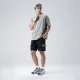 Sportiniai šortai su diržu Rockbros YDDK015, XXL dydis, juodi
