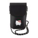 Hello Kitty Leather Daydreaming Cord krepšelis telefonui, juodas