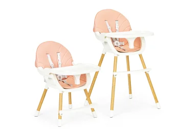 Maitinimo kėdutė Ecotoys HA-004 PINK 2-in-1, rožinė