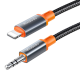 Mcdodo CA-0780 Audio Cable iPhone Apple Lightning to Mini Jack AUX 3,5mm, 1.2m, Black