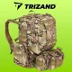 Trizand HQ taktinė kuprinė 45L + 3.5L, kamufliažinė