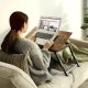 Foldable Lap Desk & Bed Table for Laptop 60x35 cm, Rustic