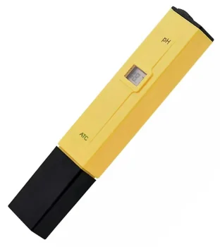 Digital Water pH Meter AG180B with ATC Function, Yellow