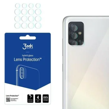 Apsauginis kameros stiklas 3mk Lens Protection, Samsung Galaxy A52 / A52s (4 vnt.)