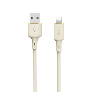 Dudao L7SL USB-A į Lightning laidas 5A, 1m, Smėlio spalvos