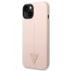 Guess Silicone Triangle dėklas skirtas iPhone 14 Plus, rožinis