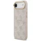 Dėklas Guess 4G PU Classic Logo MagSafe, skirtas iPhone 17 Air, rožinis