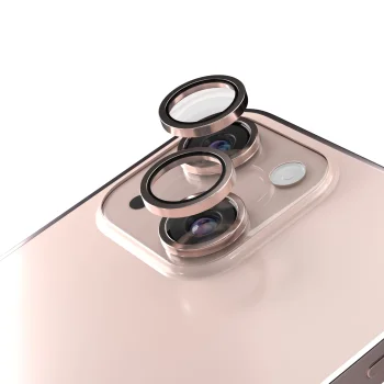Etteri kameros apsauginis stiklas iPhone 13 / 13 Mini, rožinis