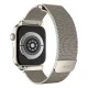 Uniq Dante plieninis dirželis Apple Watch 38/40/41mm (1-9/SE), smėlio