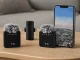 Belaidžiai prisegami mikrofonai telefonui ir nešiojamajam kompiuteriui, 2 vnt., USB-C ir Lightning