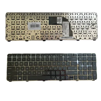 HP Envy DV7-7000 / Pavilion M7-1000 Keyboard (US), Black