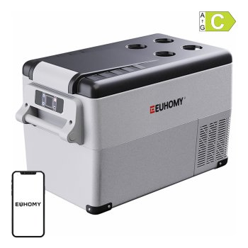Nešiojamas automobilinis šaldytuvas Euhomy CF001-35GR, 30L