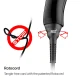 Plaukų džiovintuvas Valera 8500 Ionic Rotocord 2000W, Night Black