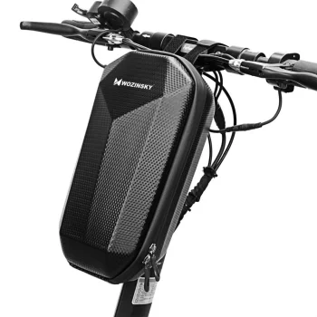 Wozinsky WSB2BK Waterproof Scooter Handlebar Bag 4L, Black