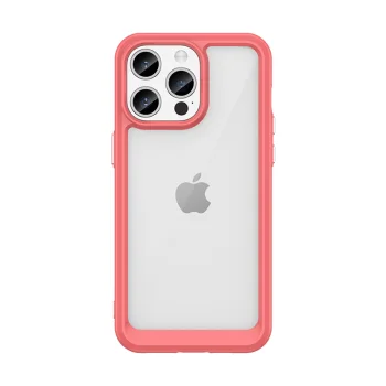 Dėklas iPhone 15 Pro Max telefonui Outer Space Case, raudonas