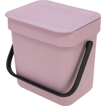 Šiukšliadėžė Brabantia Sort & Go 3 L, alyvinė rožinė