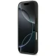 Guess 4G Double Card Triangle dėklas iPhone 17 Pro, juodas