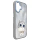 Nimmy Big Eyed Pet 2.0 Cat dėklas, skirtas iPhone 17, pilkas