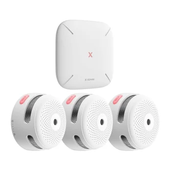 Dūmų detektorių rinkinys X-Sense FS31 (3x XS01-M + SBS50)