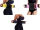 Neoprene Fitness Slimming Belt, Size XL, Black