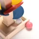 Medinis edukacinis žaislas Rutuliukų trasa Medis Montessori
