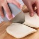 Round Pizza Cutter with Blade Guard, 8.5 cm, Grey