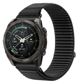Tech-Protect NylonLoop strap for Garmin Fenix 51 mm, black