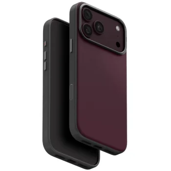 Uniq Lyden DS Magclick dėklas skirtas iPhone 18 Pro Max / 17 Pro Max, bordo
